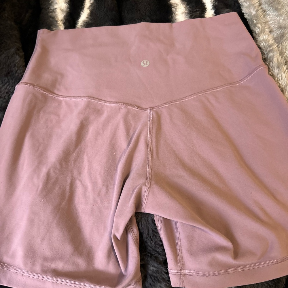 lululemon athletica Dusty Mauve Women's High-Waist Athletic Shorts